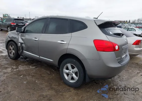 2013 Nissan Rogue S из США, поврежденный, VIN JN8AS5MV4DW124149